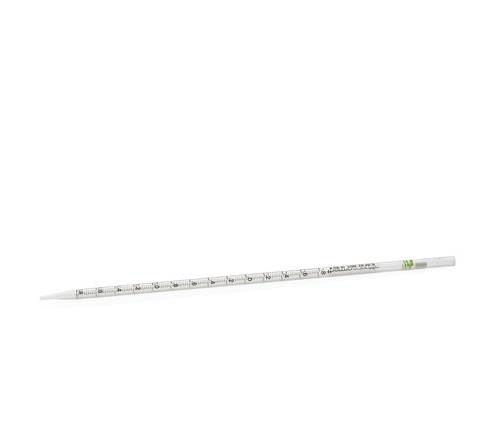 血清移液管, 2mL,独立包装，纸/塑料撕开型独立包装，带塞